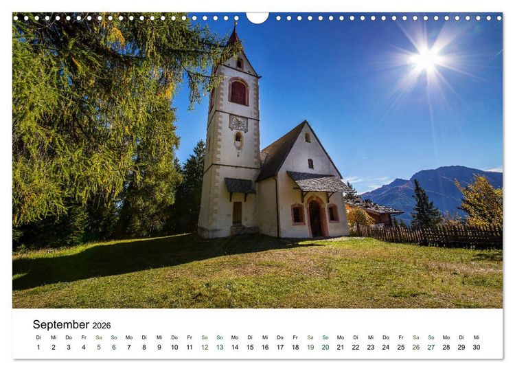Produktbild: Ultental - Ein Jahr in Bildern (Wandkalender 2026 DIN A3 quer), CALVENDO Monatskalender