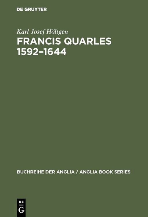 Produktbild: Francis Quarles 1592&ndash;1644