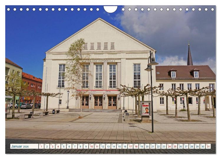 Produktbild: Wittenberge an der Elbe (Wandkalender 2026 DIN A4 quer), CALVENDO Monatskalender
