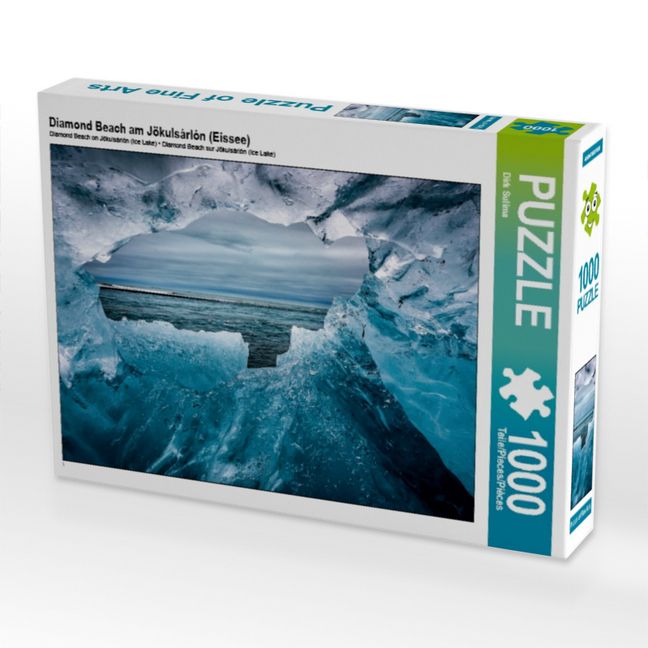 Produktbild: Diamond Beach am J&ouml;kuls&aacute;rl&oacute;n (Eissee) (Puzzle)