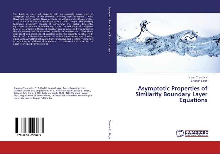 Produktbild: Asymptotic Properties of Similarity Boundary Layer Equations