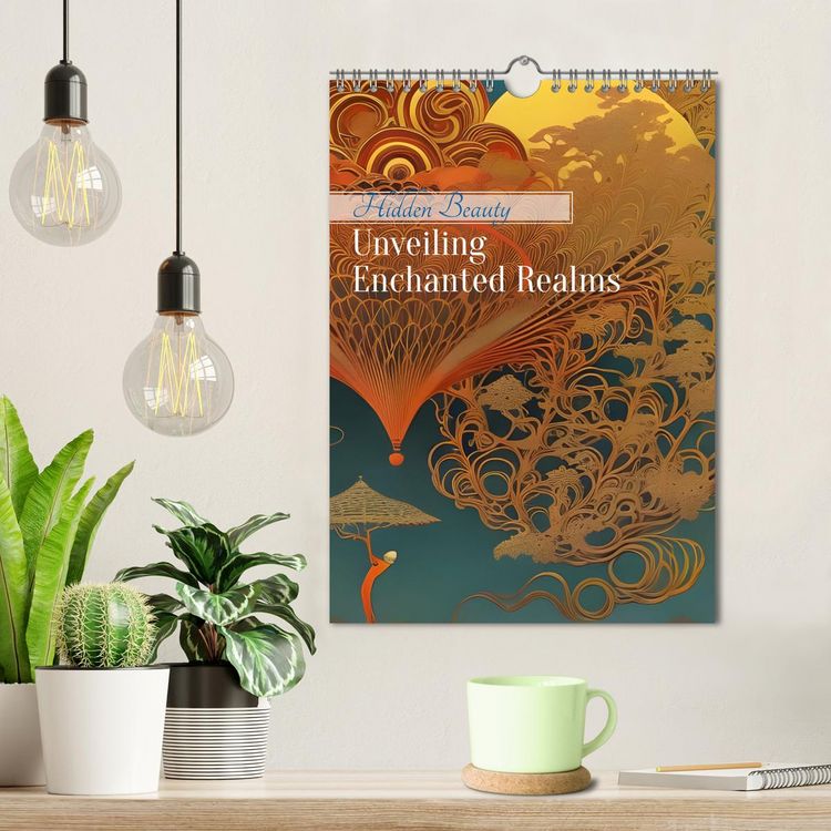 Produktbild: Hidden Beauty (Wall Calendar 2026 DIN A4 portrait), CALVENDO 12 Month Wall Calendar