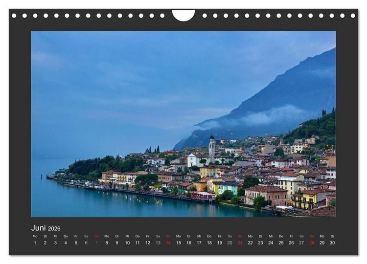 Produktbild: Limone sul Garda - Bella Italia (Wandkalender 2026 DIN A4 quer), CALVENDO Monatskalender