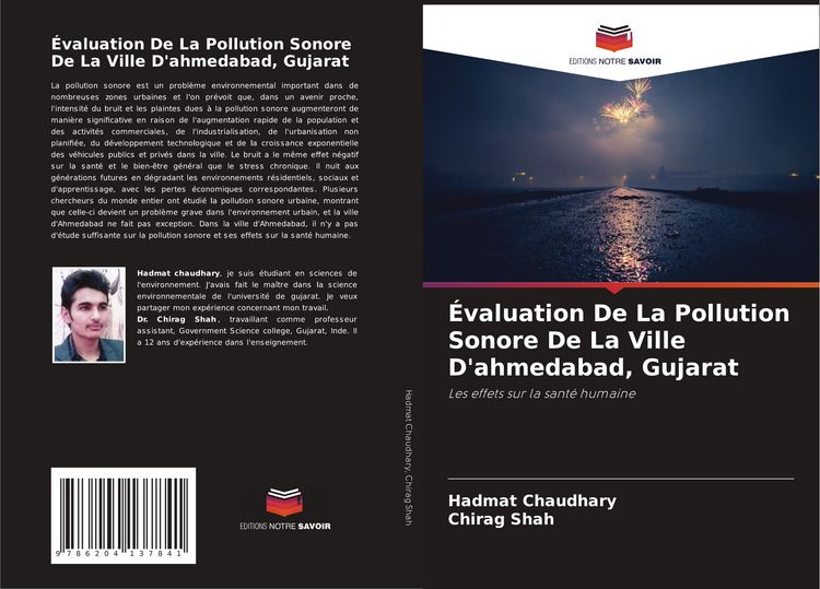 Produktbild: &Eacute;valuation De La Pollution Sonore De La Ville D'ahmedabad, Gujarat