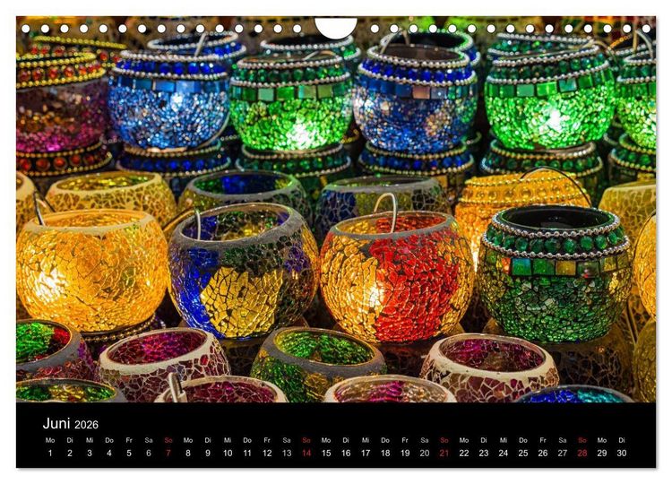 Produktbild: Unterwegs in Istanbul (Wandkalender 2026 DIN A4 quer), CALVENDO Monatskalender