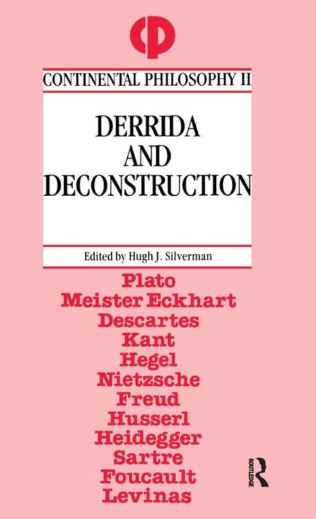 Produktbild: Derrida and Deconstruction