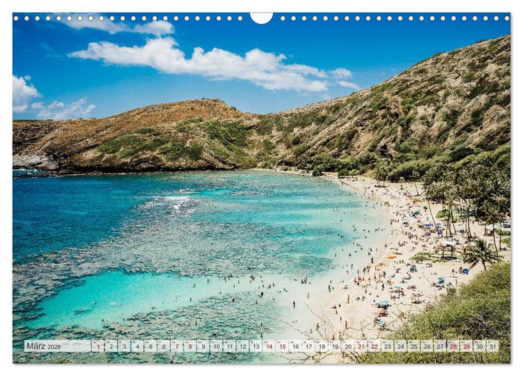 Produktbild: Aloha Hawaii (Wandkalender 2026 DIN A3 quer), CALVENDO Monatskalender