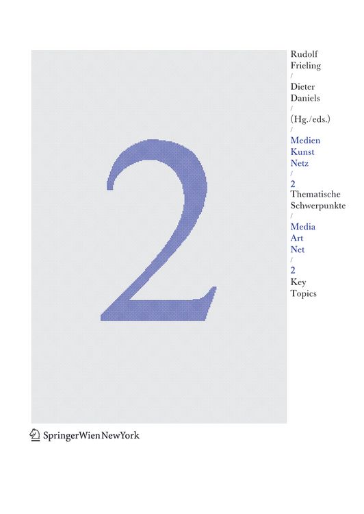 Produktbild: Medien Kunst Netz 2 / Media Art Net 2