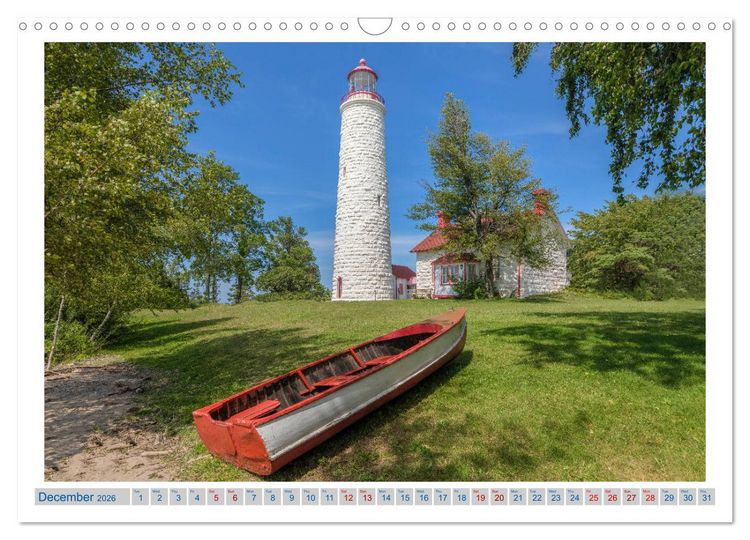 Produktbild: Ontario Canada, Lake Huron and Georgian Bay (Wall Calendar 2026 DIN A3 landscape), CALVENDO 12 Month Wall Calendar