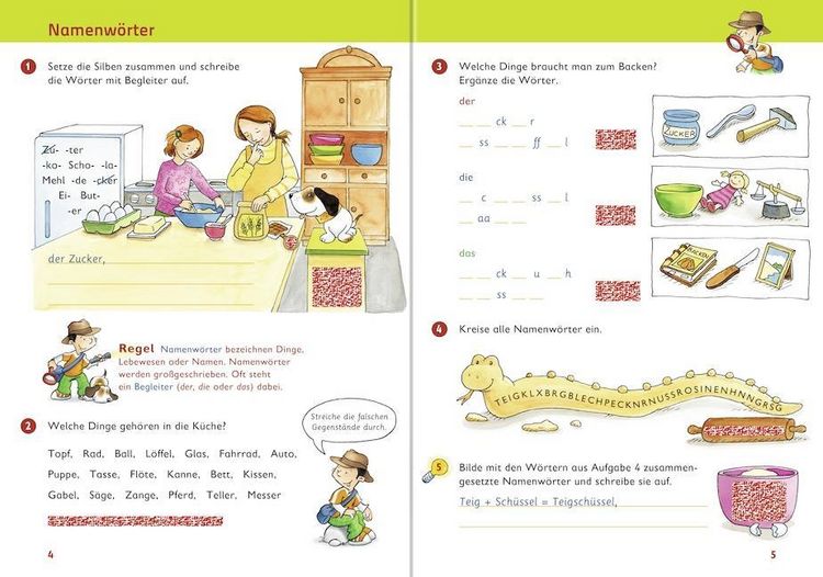 Produktbild: Lern-Detektive: Mathe und Deutsch 2. Klasse