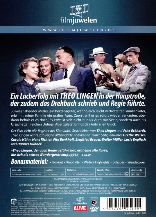 Produktbild: Durch dick und d&uuml;nn (Filmjuwelen)