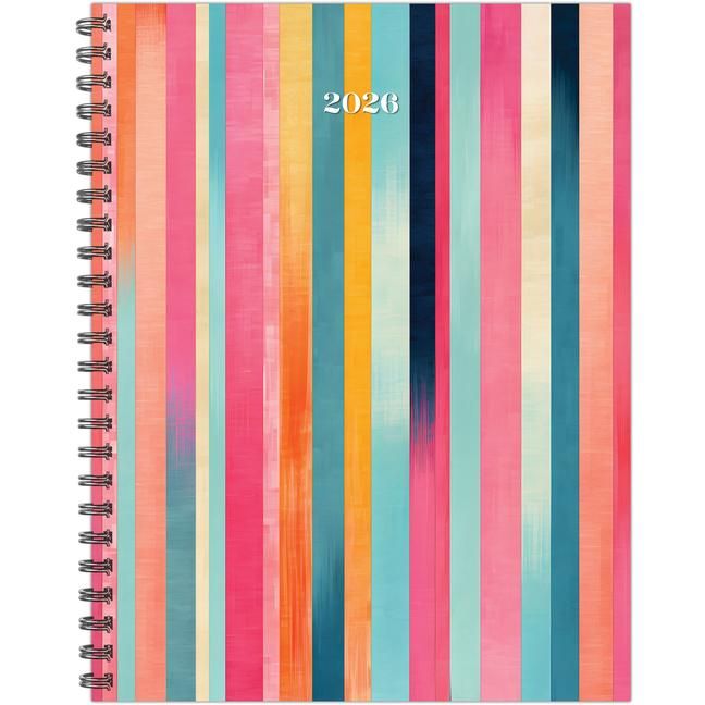 Produktbild: Super Stripe 2026 8.5 X 11 Weekly Monthly Softcover Planner