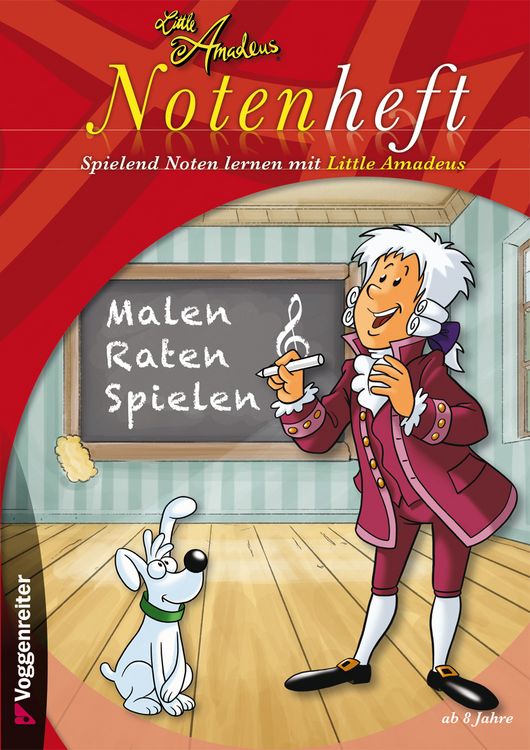 Produktbild: Little Amadeus Notenheft