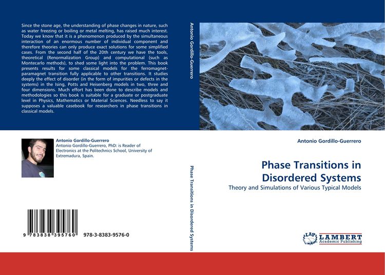 Produktbild: Phase Transitions in Disordered Systems