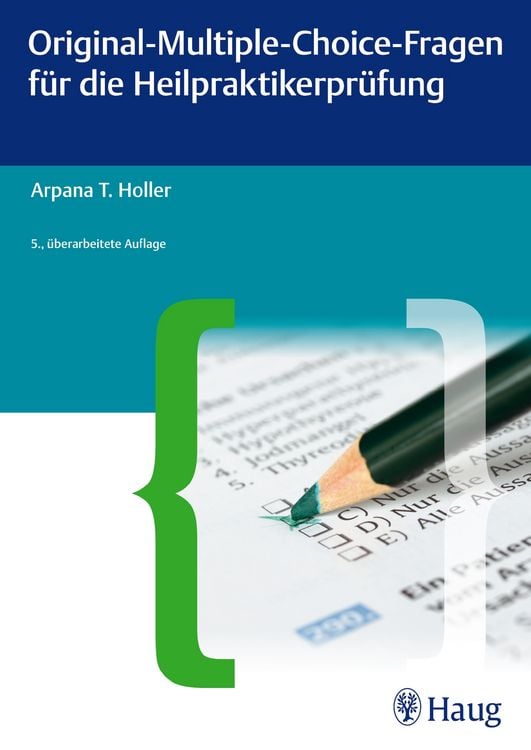 Produktbild: Original-Multiple-Choice-Fragen f&uuml;r die Heilpraktikerpr&uuml;fung