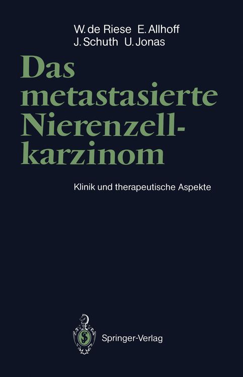 Produktbild: Das metastasierte Nierenzellkarzinom
