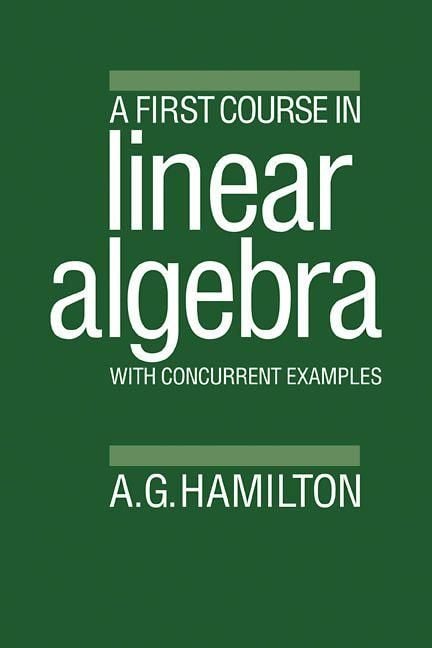 Produktbild: A First Course in Linear Algebra