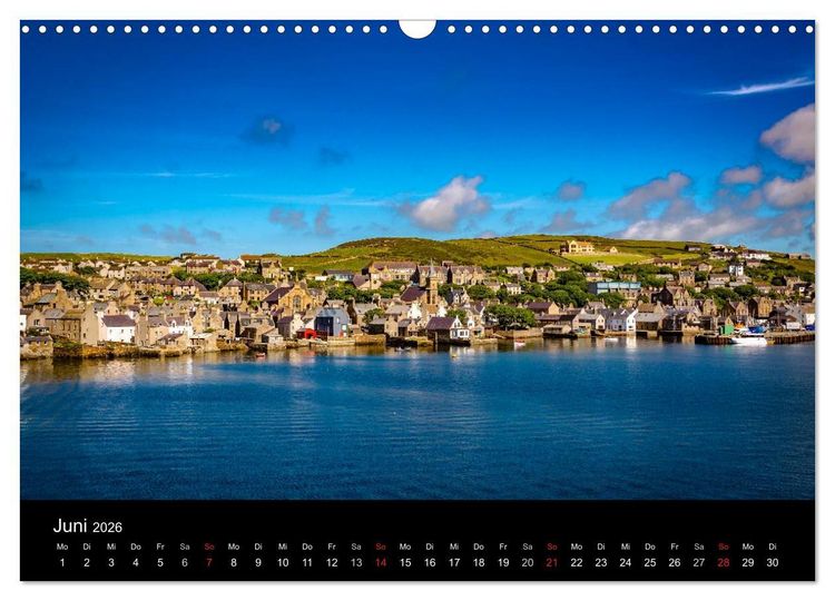 Produktbild: Schottlands Inseln (Wandkalender 2026 DIN A3 quer), CALVENDO Monatskalender