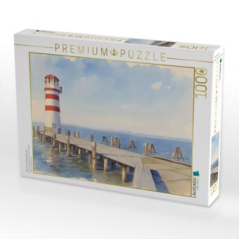 Produktbild: CALVENDO Puzzle Blick &uuml;ber den Neusiedler See | 1000 Teile Lege-Gr&ouml;&szlig;e 64x48cm Foto-Puzzle f&uuml;r gl&uuml;ckliche Stunden