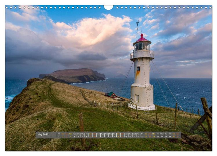 Produktbild: Spectacular beauty - Faroe Islands (Wall Calendar 2026 DIN A3 landscape), CALVENDO 12 Month Wall Calendar