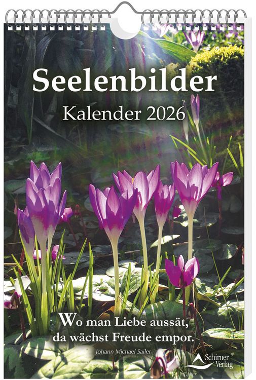 Produktbild: Seelenbilder-Kalender 2026