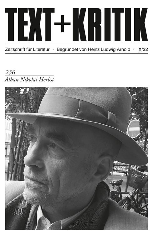 Produktbild: TEXT + KRITIK 236 - Alban Nikolai Herbst