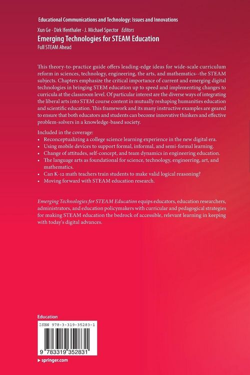Produktbild: Emerging Technologies for STEAM Education