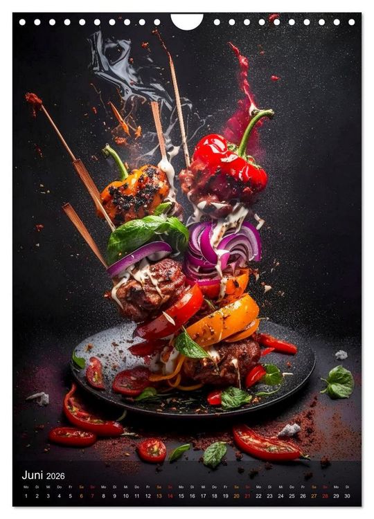 Produktbild: Cooles Fingerfood (Wandkalender 2026 DIN A4 hoch), CALVENDO Monatskalender