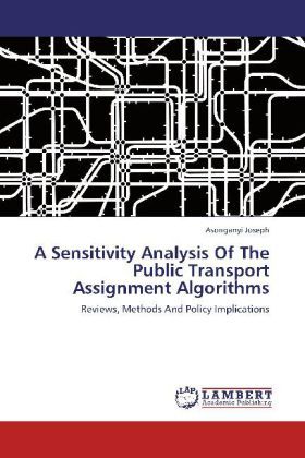 Produktbild: Joseph, A: Sensitivity Analysis Of The Public Transport Assi
