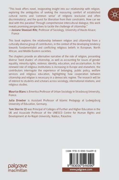 Produktbild: Citizenship and Religion