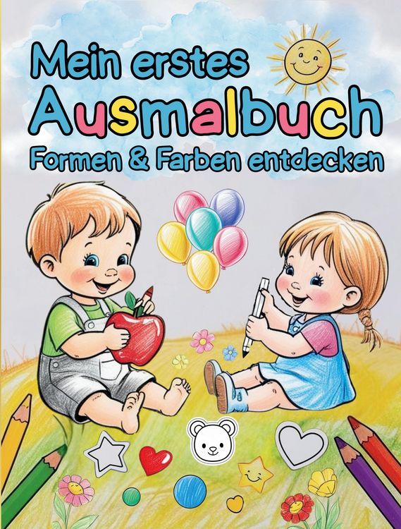 Produktbild: Mein erstes Ausmalbuch f&uuml;r Kinder ab 2 Jahre
