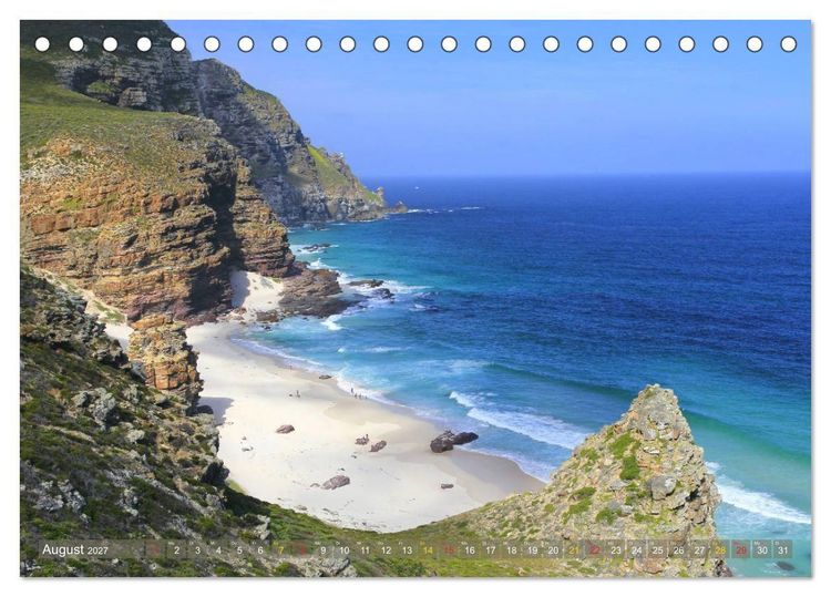 Produktbild: S&uuml;dafrika - Westkap (Tischkalender 2027 DIN A5 quer), CALVENDO Monatskalender
