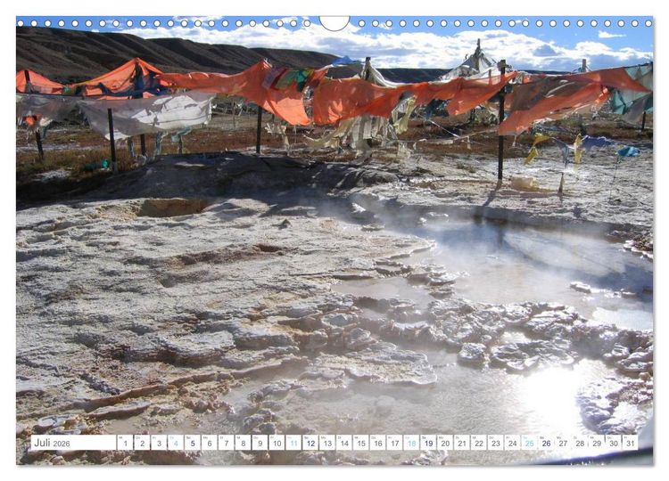 Produktbild: Tibet (Wandkalender 2026 DIN A3 quer), CALVENDO Monatskalender