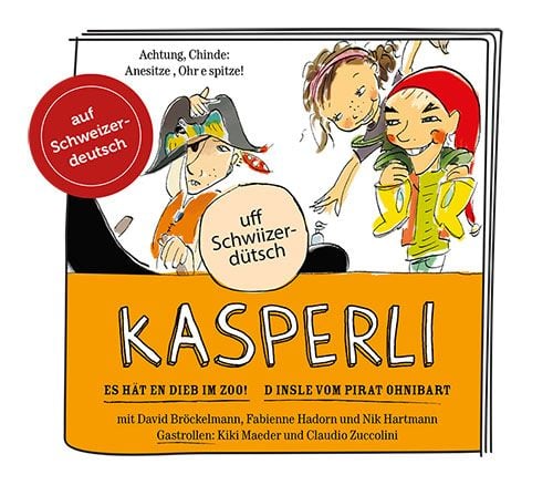 Produktbild: Content-Tonie: Kasperli - Es hät en Dieb im Zoo! / D Insle vom Pirat Ohnibart
