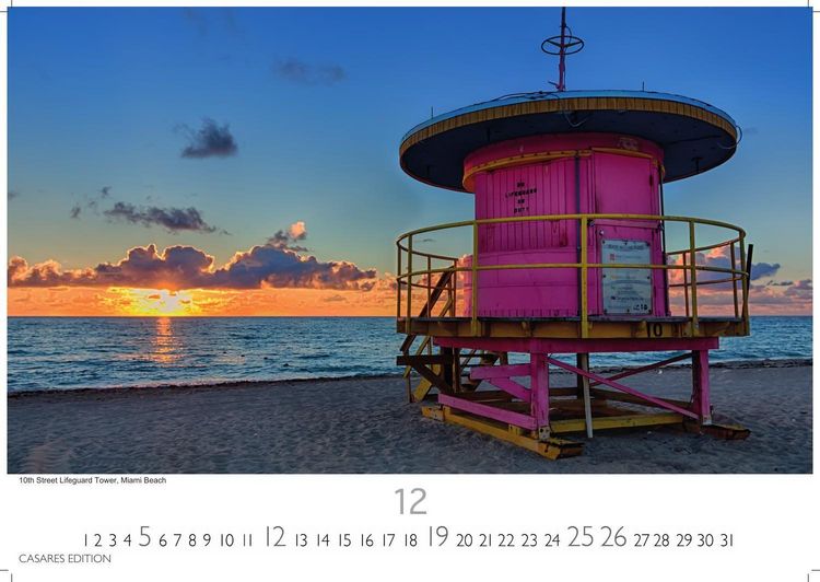 Produktbild: Florida Kalender 2027 &ndash; Wandkalender | Fotokalender Nordamerika 35x50cm Traumhafte Landschaften & K&uuml;stenst&auml;dte voller Lebensfreude, perfekt als Geschenkidee
