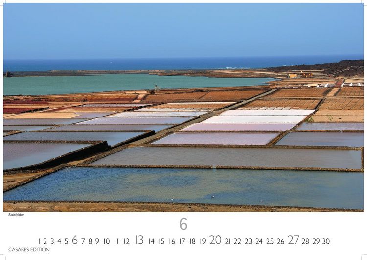 Produktbild: Lanzarote Kalender 2027 &ndash; Wandkalender | Fotokalender Spanien 35x50 cm- &ndash; . mit beeindruckenden Bildern von Lanzarote