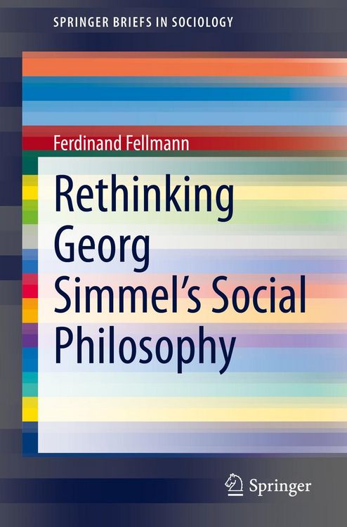 Produktbild: Rethinking Georg Simmel's Social Philosophy