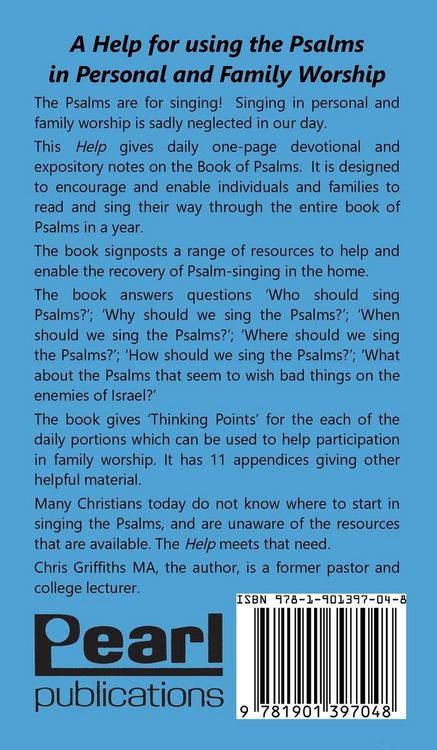 Produktbild: A Help for using the Psalms in Personal and Family Worship