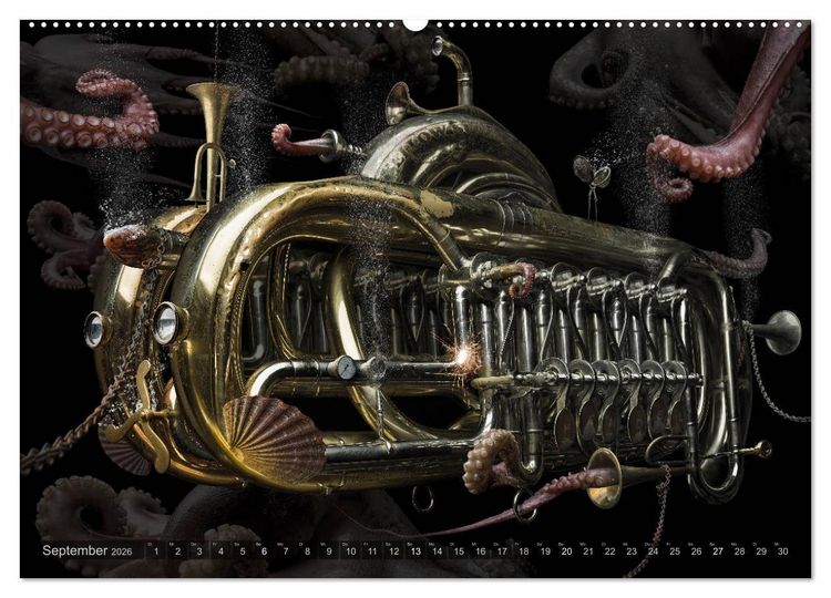 Produktbild: Musica fant&aacute;sia - Die wundersame Welt des Fotok&uuml;nstlers Olaf Bruhn (Wandkalender 2026 DIN A2 quer), CALVENDO Monatskalender