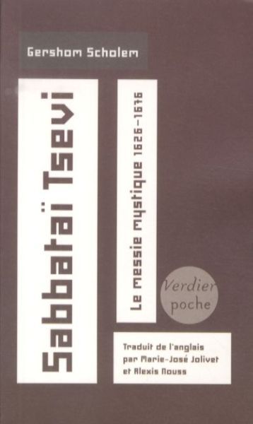 Produktbild: Sabbata&iuml; Tsevi : le messie mystique, 1626-1676