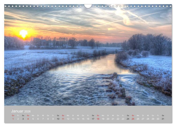 Produktbild: Unbekanntes Ostwestfalen (Wandkalender 2026 DIN A3 quer), CALVENDO Monatskalender