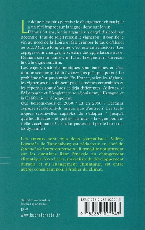 Produktbild: Menace sur le vin