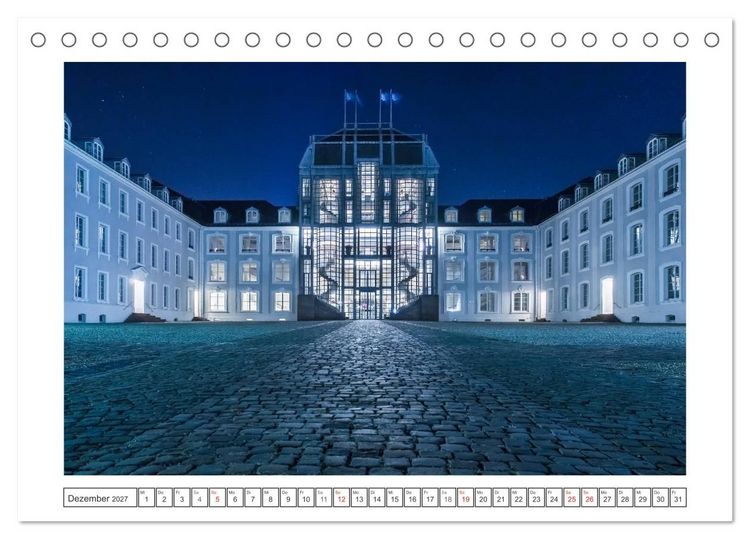 Produktbild: Das Saarland entdecken (Tischkalender 2027 DIN A5 quer), CALVENDO Monatskalender