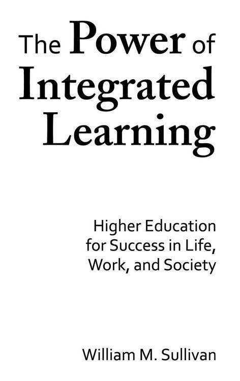 Produktbild: The Power of Integrated Learning