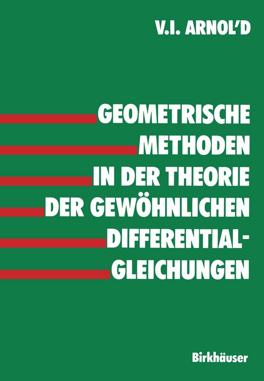Produktbild: Geometrische Methoden in der Theorie der gew&ouml;hnlichen Differentialgleichungen