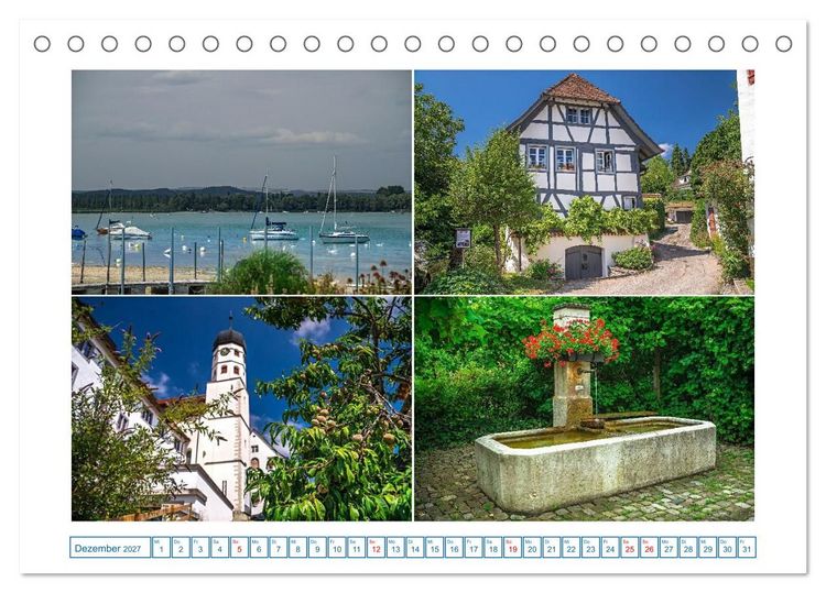 Produktbild: Die H&ouml;ri - malerische Halbinsel am westlichen Bodensee (Tischkalender 2027 DIN A5 quer), CALVENDO Monatskalender