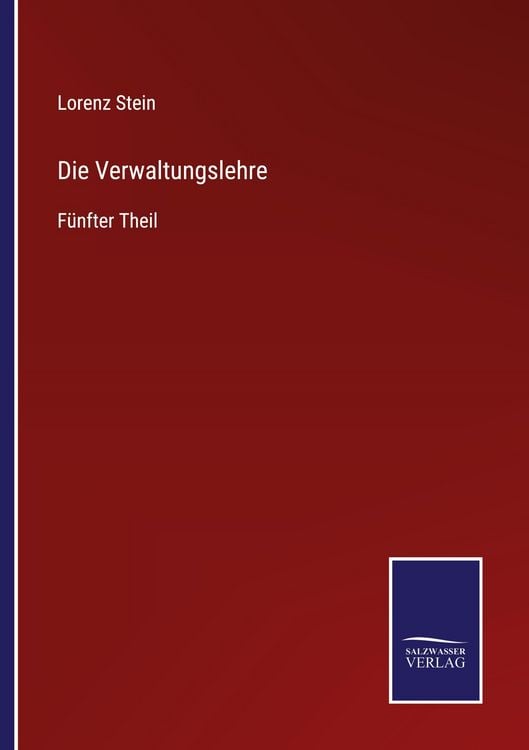 Produktbild: Die Verwaltungslehre