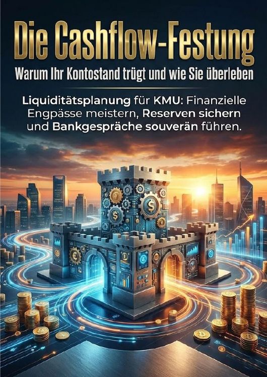 Produktbild: Die Cashflow-Festung: Warum Ihr Kontostand tr&uuml;gt und wie Sie &uuml;berleben