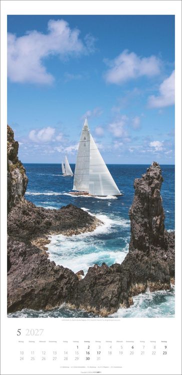 Produktbild: Under Sail Kalender 2027