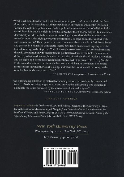Produktbild: Law and Religion
